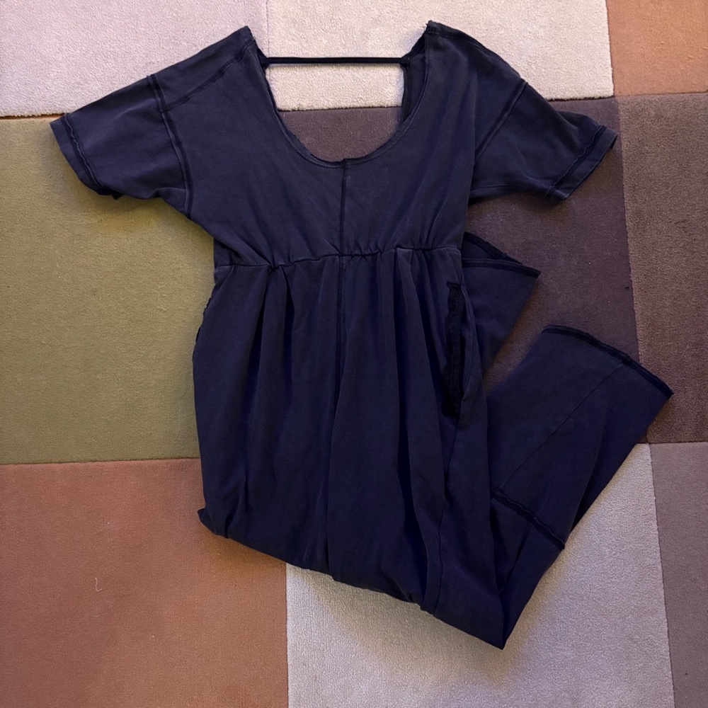 Free People Short-Sleeve Jumpsuit